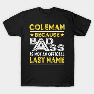 COLEMAN T-Shirt